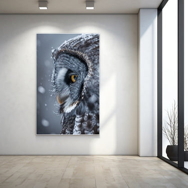 Great Grey Owl Painting